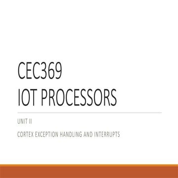CEC369 IoT P CEC369 IoT P CEC369 IoT PCEC369 IoT PCEC369 IoT P
