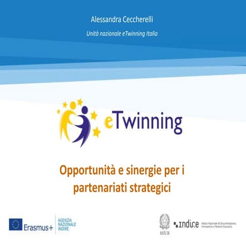 eTwinning. Opportunità e sinergie per i partenariati strategici - KA2