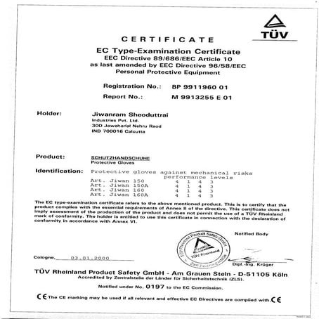 Ce Certificate
