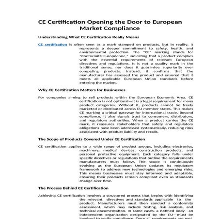 CE Certification.ppt