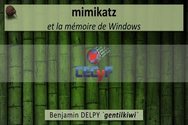 Cecyf / Coriin - mimikatz et la mémoire de Windows