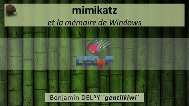 Cecyf / Coriin - mimikatz et la mémoire de Windows