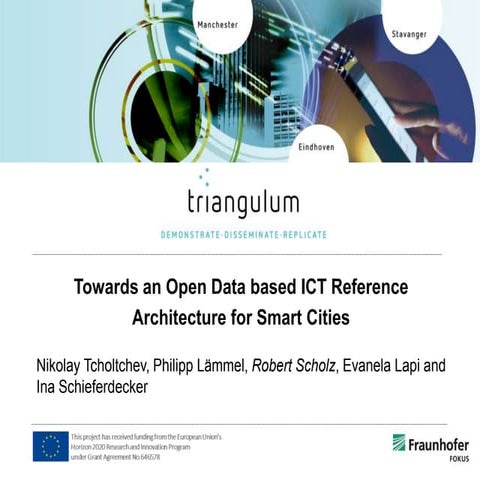 #CeDEM17 - Towards an Open Data based ICT Reference Architecture for Smart Ci...