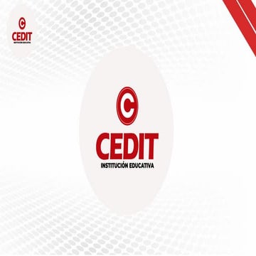 CEDIT - SEMANA 1.pdf presentación de primera clase | PDF