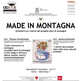 Cedocs   made in montagna - eurac -...