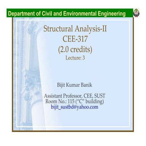 Cee 317 (3) (structural analysis)