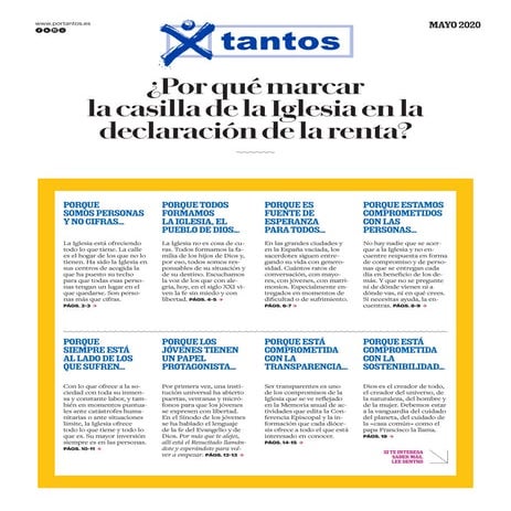 Periódico Portantos - mayo 2020