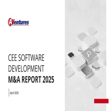 CEE Software Development M&A Report 2025