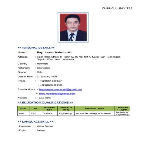 CV~Bayu Maindonald_20150518