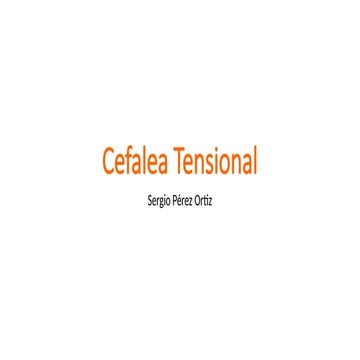 Power Point sobre Cefalea Tensional.pptx