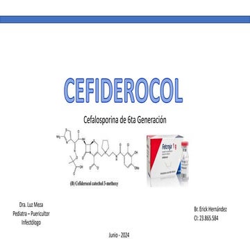 Cefiderocol.pptxwjndwjsmkanbhdnmskasvcyjwqhgyws | PPTX