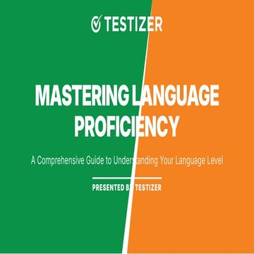 Mastering Language Proficiency: A Complete CEFR Guide for Learners | PDF