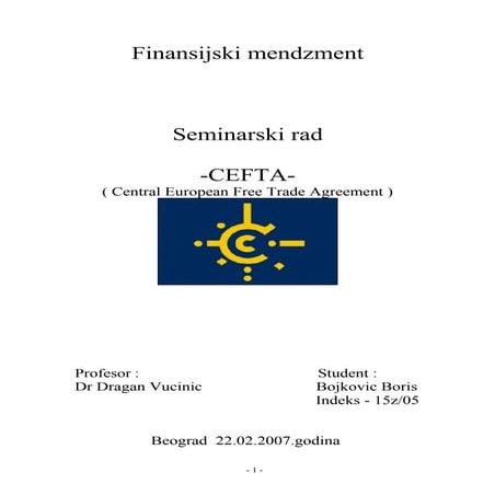 Cefta | DOC