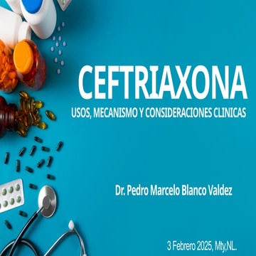 Ceftriaxona antb | PPTX
