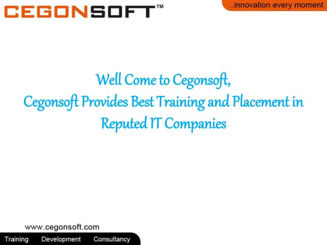 Cegonsoft private limited