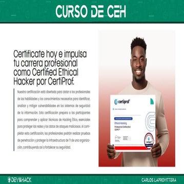 CERTIFICACION ETICHAL HACKING PRESENTACION