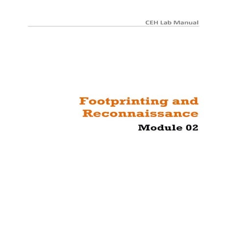 Ceh v8 labs module 02 footprinting and reconnaissance