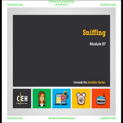 CEHv9 : module 07 - sniffing