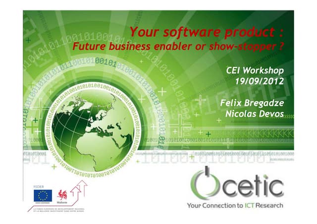 "Votre produit logiciel : accélérat...