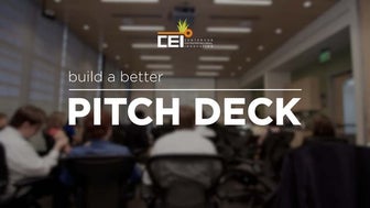 Build a Better Entrepreneur Pitch Deck