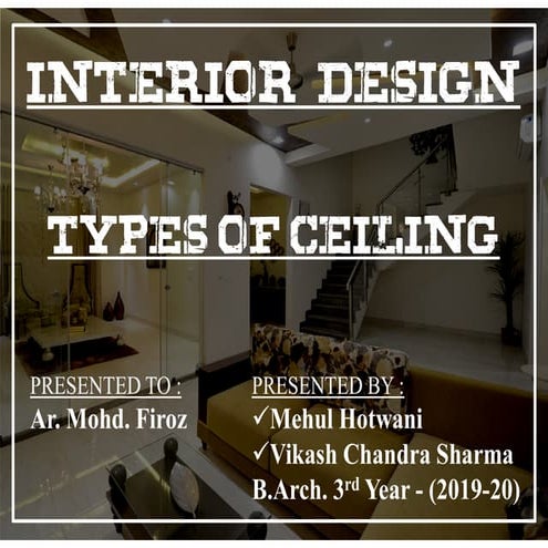Interior Design (Ceiling)