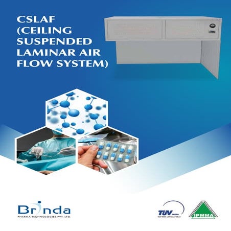 Ceiling Suspended Laminar Air Flow | CSLAF | PDF