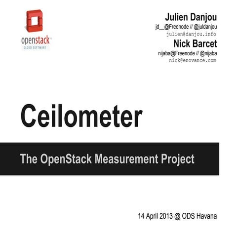Ceilometer presentation ods havana   final - published