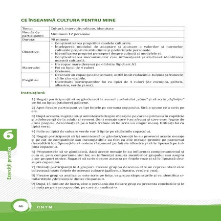 Ce inseamna cultura pentru mine? | PDF