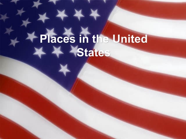 Famous places in the U.S.A Ceip Sag...