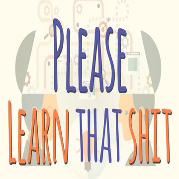 CEJS 2016 - Please learn that shit