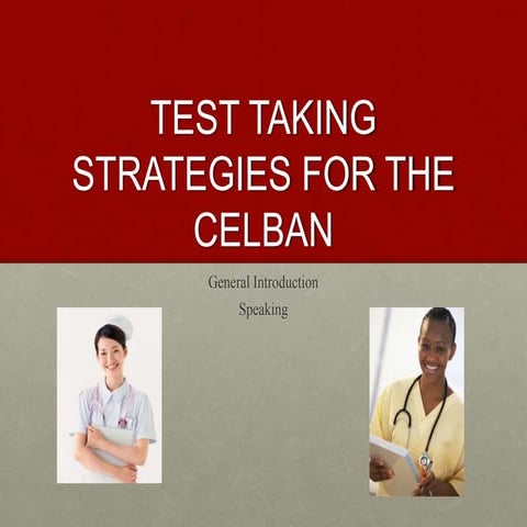 Celban intro and speaking