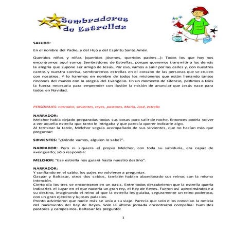 Celebracion sembradores de estrellas