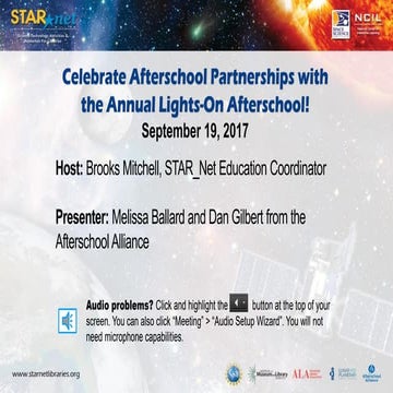 Celebrate Afterschool Partnerships with the 18th Annual “Lights On Afterschool!”