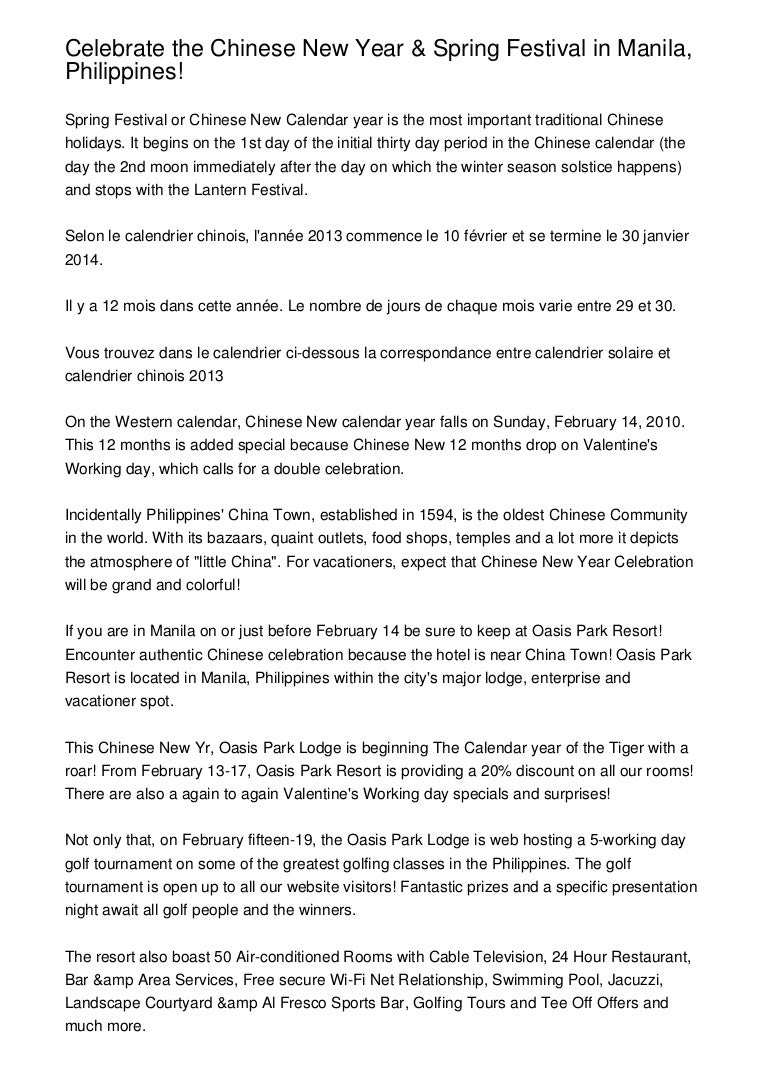 Celebrate the Chinese New Year &amp; Spring Festival in Manila, Phili…