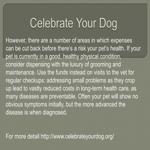 Celebrateyourdog.org