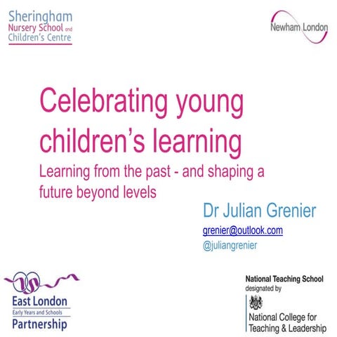 Celebrating children's learning