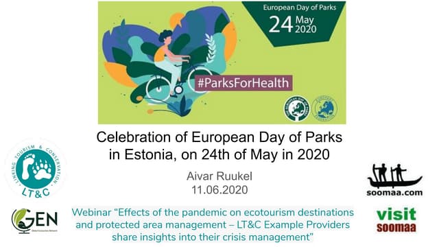 Celebrating European Day of Parks in Estonia 2020