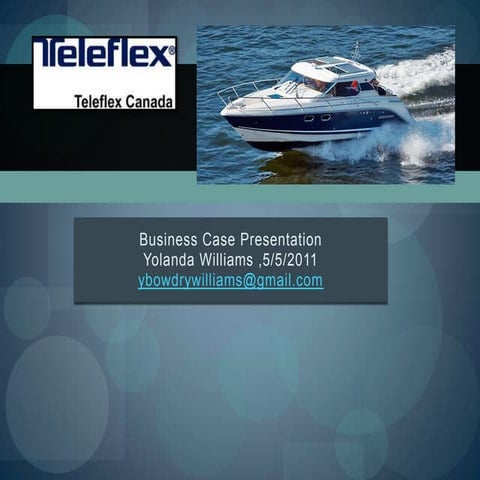 Teleflex Canada: A Strategy Business Case - Yolanda Williams