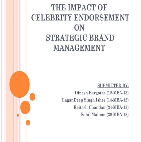 Celebrity endorsements1-1