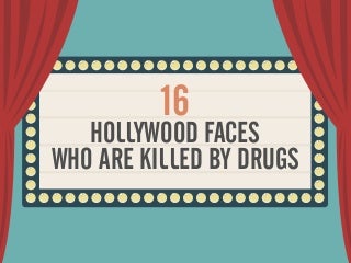 16 Hollywood Stars Who Were Killed by Drugs