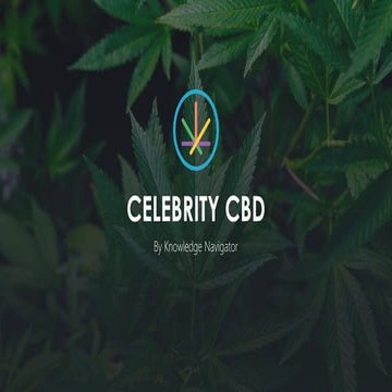 Celebrity cbd   based on knowledge navigator