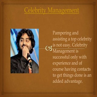 Celebrity management