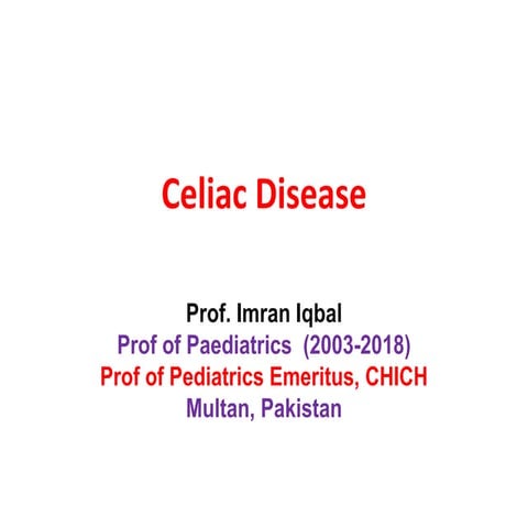 Celiac disease 2020