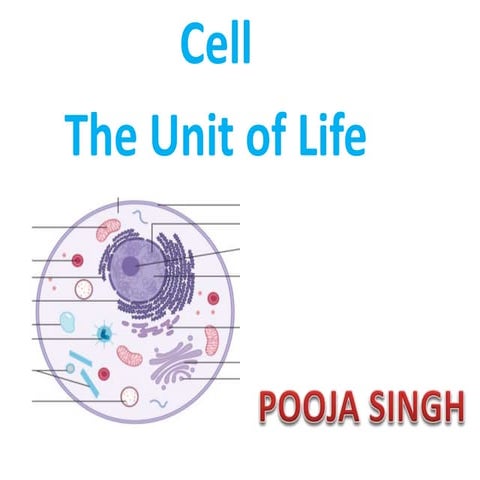 Cell, the unit of life