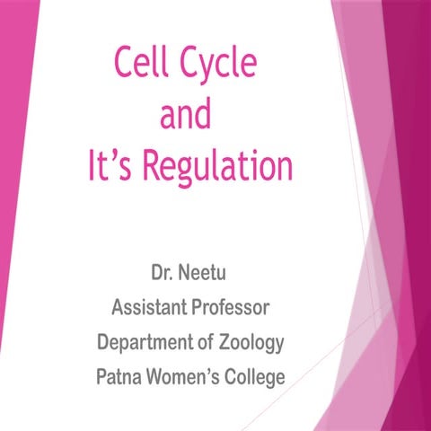 Cell-cycle-its-regulation and Check points.pptx