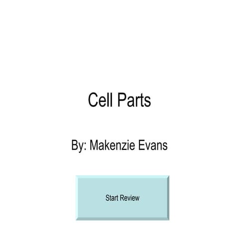 Cell Parts(2)