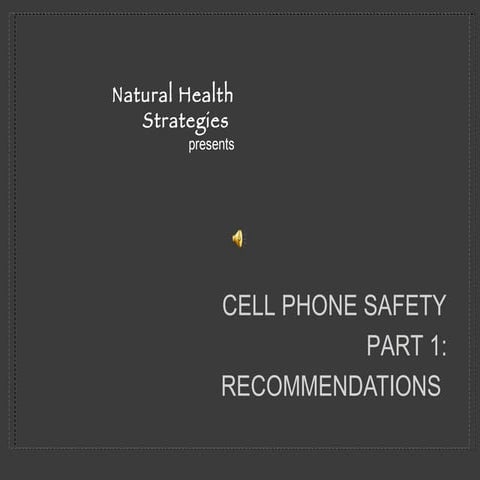 Cell Phone Safety