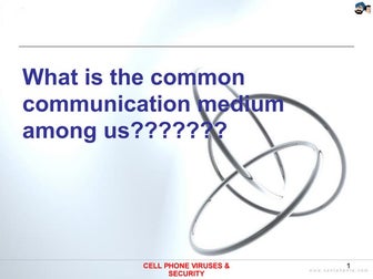 Cell Phone Viruses & Security