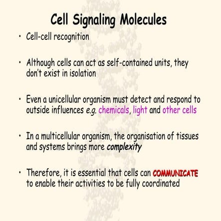 Cell Signalling