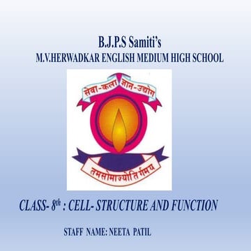 CELL -STRUCTURE AND FUNCTIONS.pptx